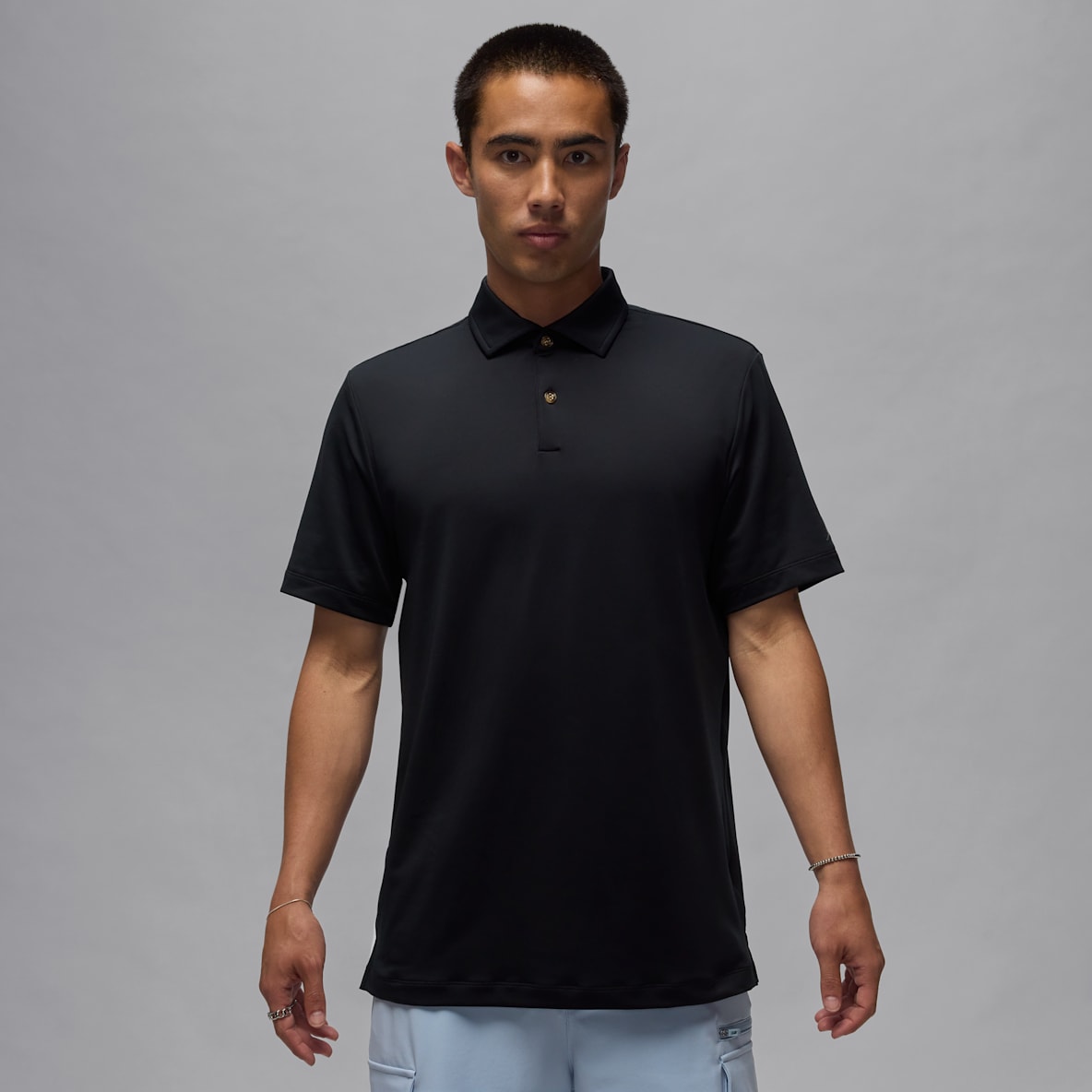 ナイキ　ゴルフシャツ 黒 超美品】NIKE ナイキゴルフ インナーシャツ 黒 DRI-FIT